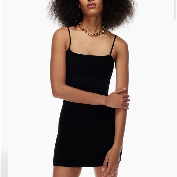Robe en tricot côtelé - Rouge - Ladies | H&M CA